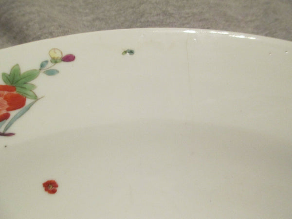 Plat en porcelaine de Meissen, armoiries du comte von Seydewitz vers 1735