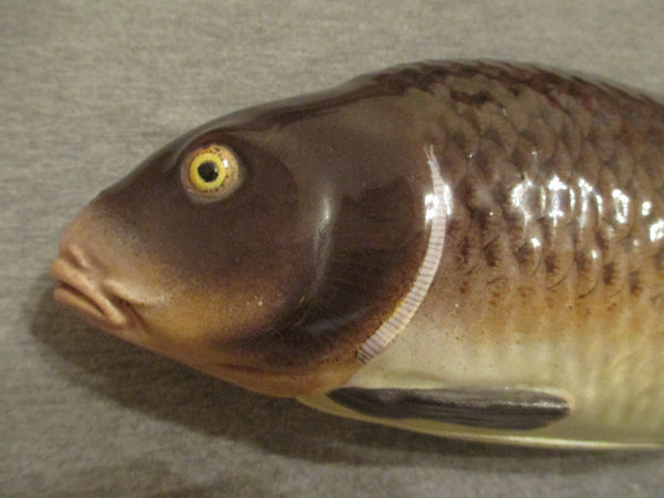 Porcelaine De Meissen, Soupière À Poisson Et Couvercle 19ème Très Rare