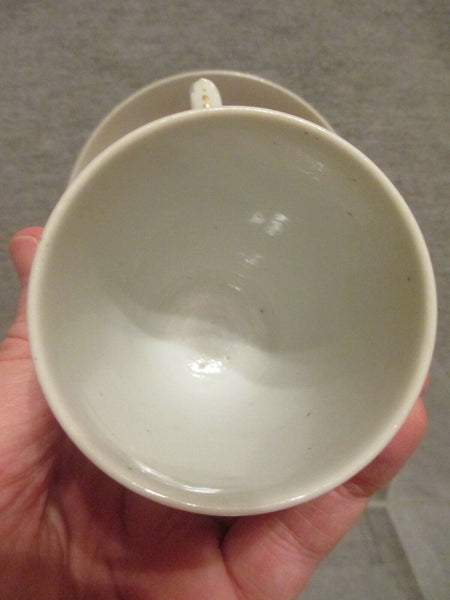 Tasse à café et soucoupe en porcelaine Doccia avec coq de combat, 1770-80 (n° 3)