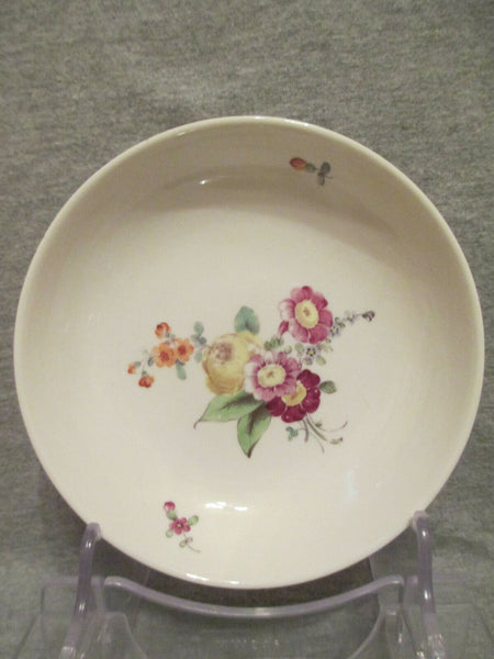 Den Haag, Hague Porcelain Floral Cup & Saucer 1780's
