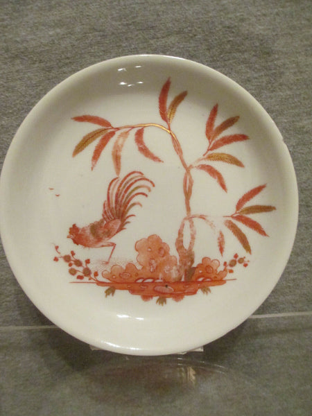 Tasse à café et soucoupe en porcelaine Doccia avec coq de combat, 1770-80 (n° 6)