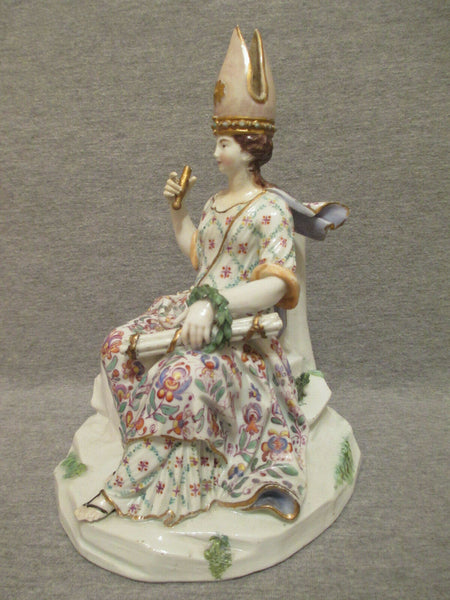 Figurine Jeanne Papesse Meissen, Extrêmement Rare 1770