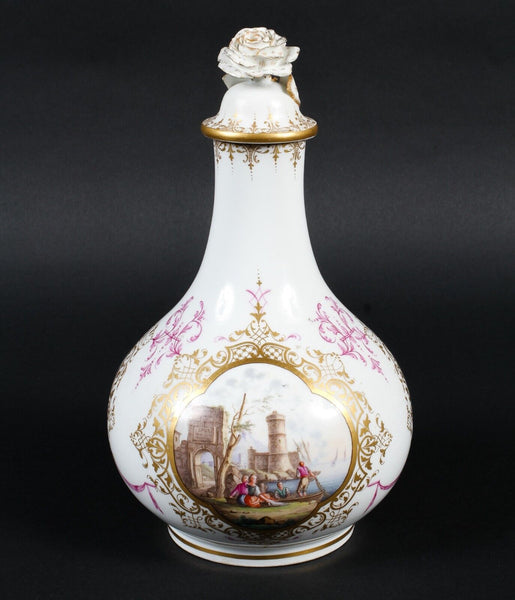 Meissen Porcelain Marcolini Scenic Scent Bottle 1774 - 1813