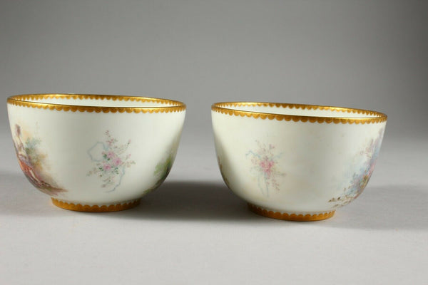 Sevres Tea Cups X 2 1860's