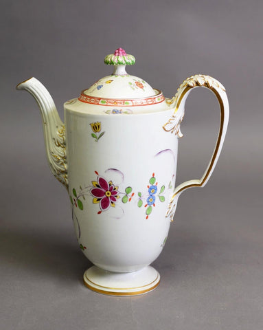 Meissen Porcelain kakiemon Floral Coffee Pot 1st Class Marcolini