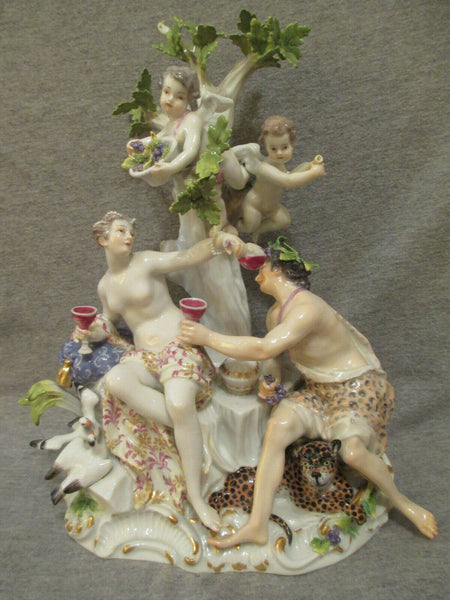 Figurine du groupe Meissen Baccanallain, 1ère classe