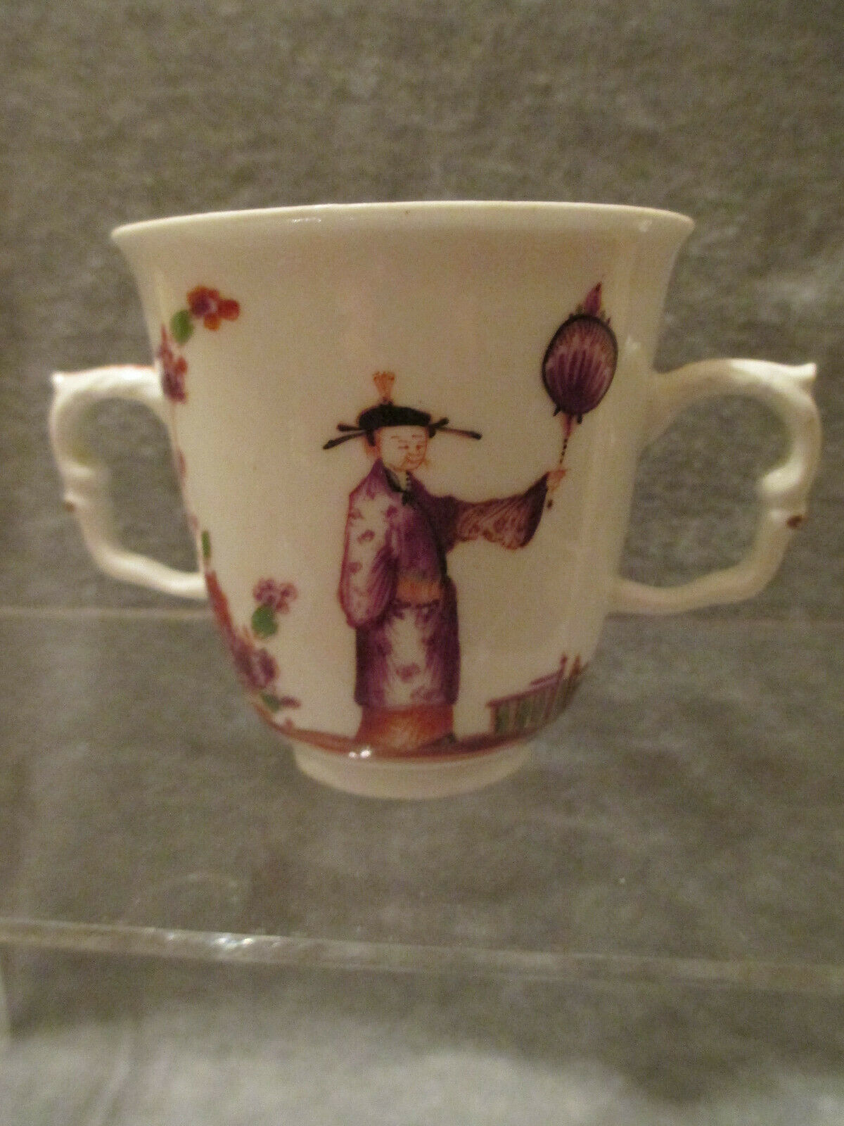 Meissen Twin Handled J.E. Stadler Cup  1730-35