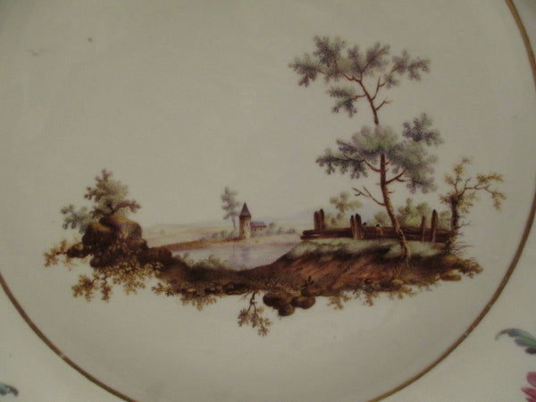 Furstenberg Scenic Soup Plate , 18Th C. (2 of 4)