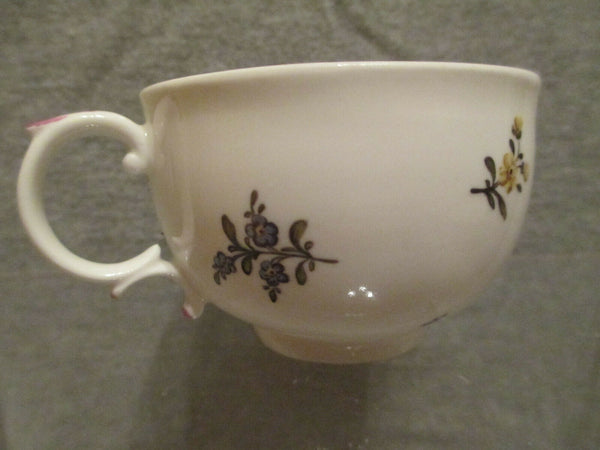 Fulda Porcelain Floral Cup, 18th Century