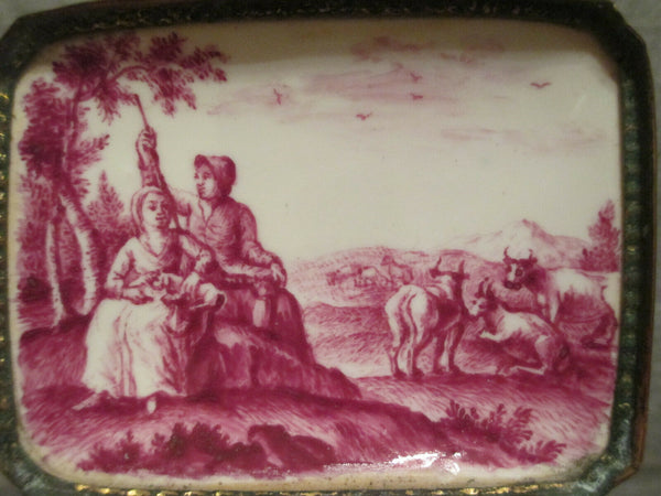 Meissen Snuff ou Patch Box 