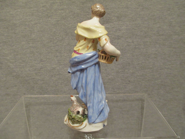 Meissen Porcelain, Emblematic of Spring Figurine 18th C