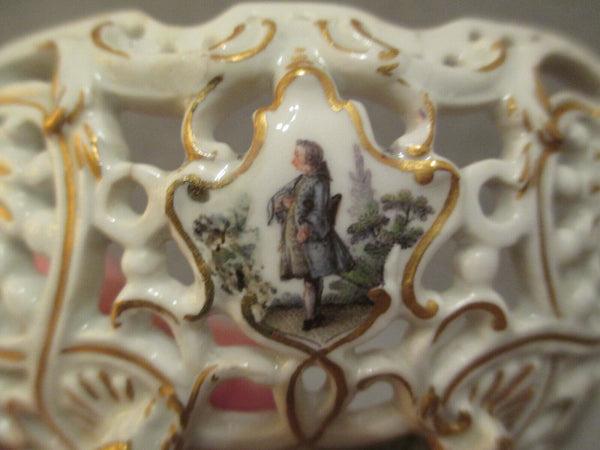 Porcelaine De Meissen, Porzellan, Dos Brosse, 1750 Très Rare !