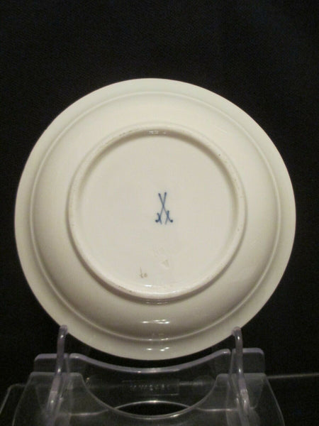 Meissen Porcelain  Tenniers Saucer (1)