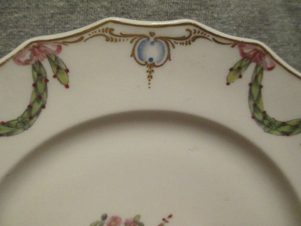 Den Haag, Hague Porcelain Fruit & Floral Plate 1700's