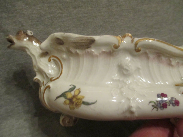 Meissen Porcelain Condiment Tray, 18th C