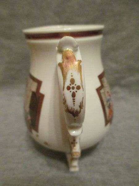 Pot Scénique En Porcelaine De Fulda, 18ème Siècle