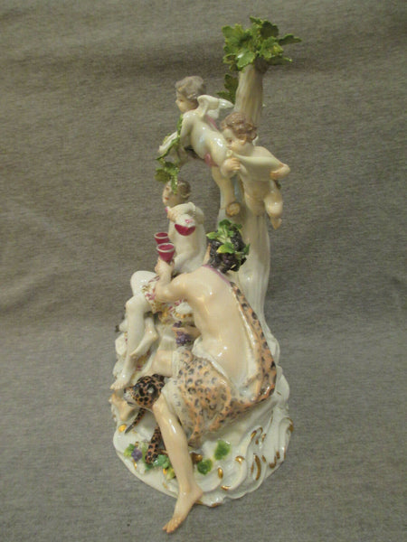 Figurine du groupe Meissen Baccanallain, 1ère classe