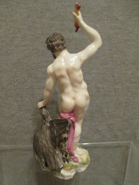 Figurine en porcelaine Höchst de Jupiter vers 1755
