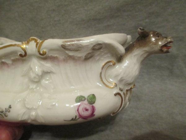 Meissen Porcelain Condiment Tray, 18th C