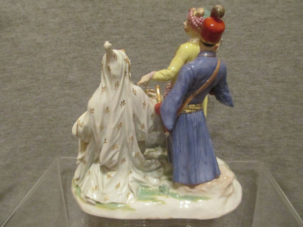 Meissen Turkish Royals with Guard.