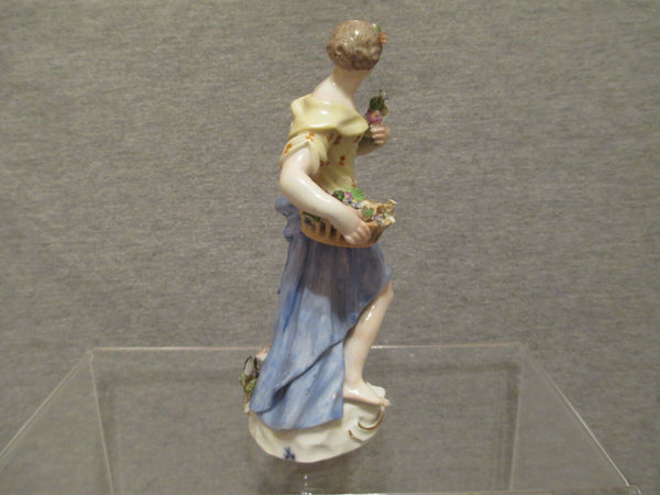 Meissen Porcelain, Emblematic of Spring Figurine 18th C