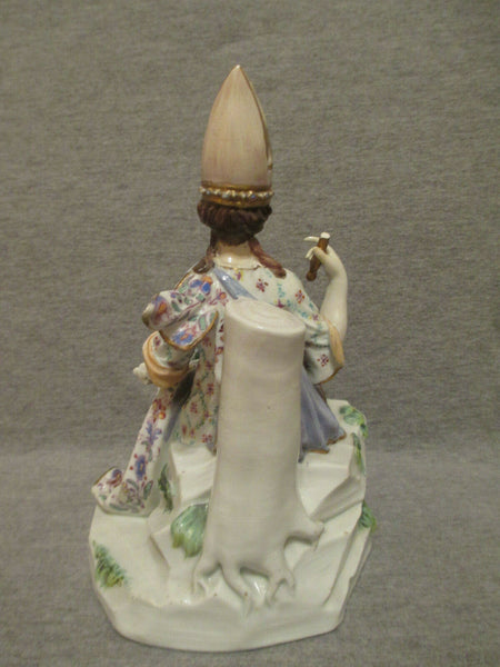 Figurine Jeanne Papesse Meissen, Extrêmement Rare 1770