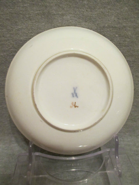 Porcelaine de Meissen, Soucoupe Scène Kauffahrtei, 1740 