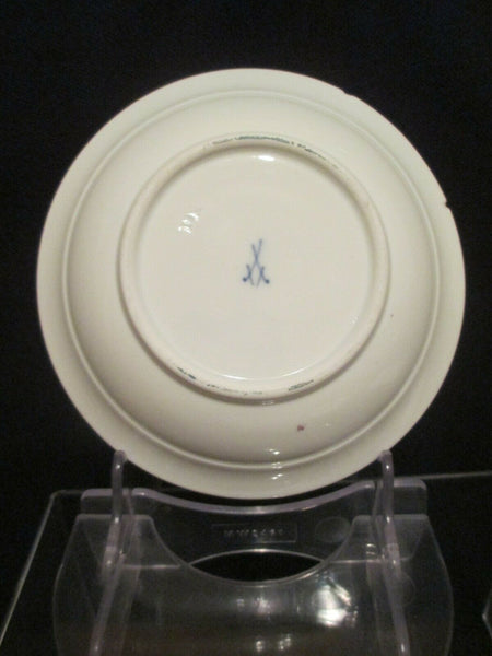 Meissen Porcelain  Tenniers Saucer (3)