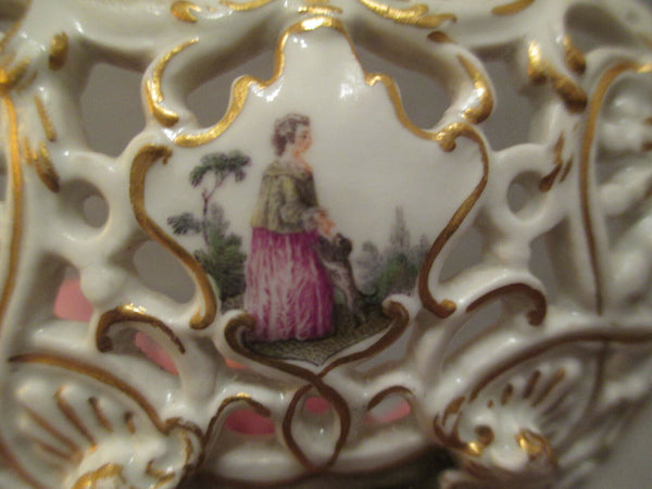 Meissen Porcelain, Porzellan, Brush Back, 1750 Very Rare!