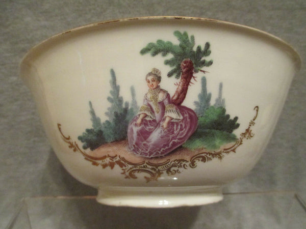 Hochst, Slop Bowl, Marque De Roue D'Or 1770 