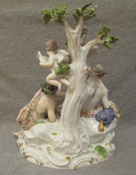 Figurine du groupe Meissen Baccanallain, 1ère classe