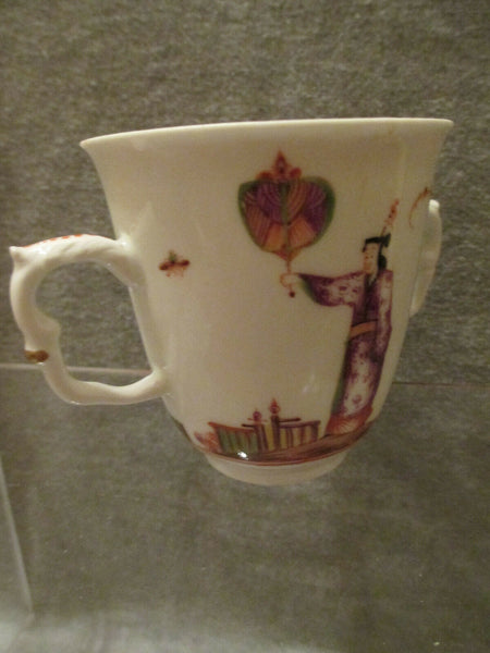 Meissen Twin Handled J.E. Stadler Cup  1730-35