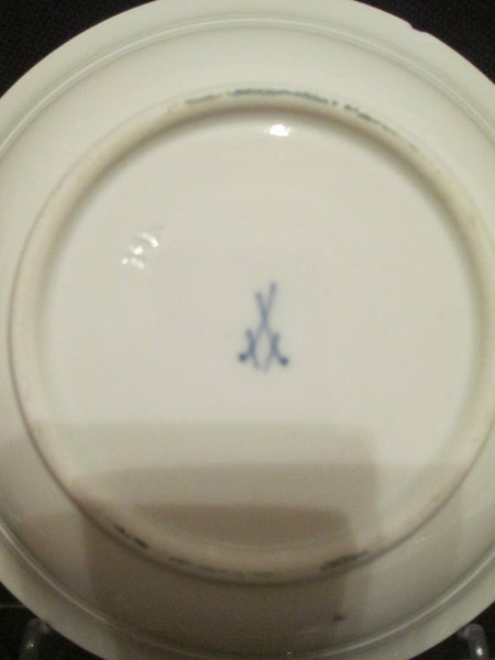 Meissen Porcelain  Tenniers Saucer (3)