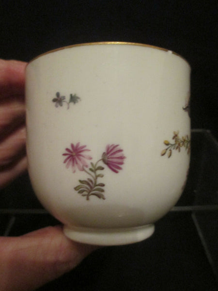 Meissen Porcelain Floral Cup 1740