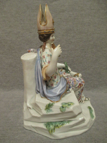 Figurine Jeanne Papesse Meissen, Extrêmement Rare 1770