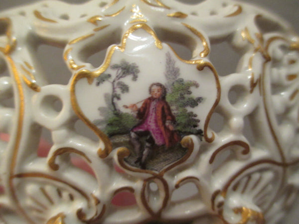 Porcelaine De Meissen, Porzellan, Dos Brosse, 1750 Très Rare !