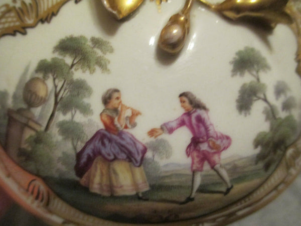 Meissen Courting Couples Soupière Années 1700