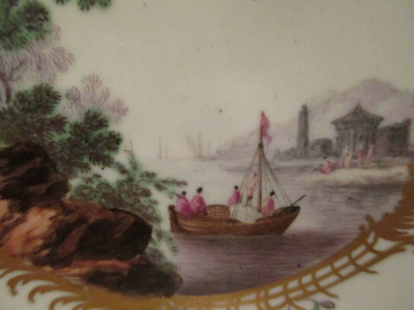 Boîte à thé panoramique Frankenthal, 1770.