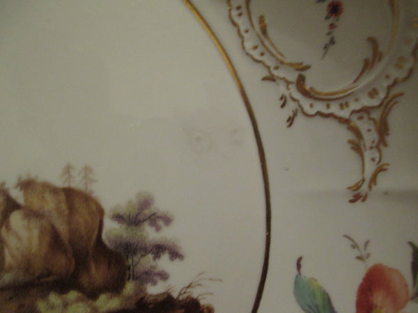 Furstenberg Scenic Soup Plate , 18Th C. (1 of 4)