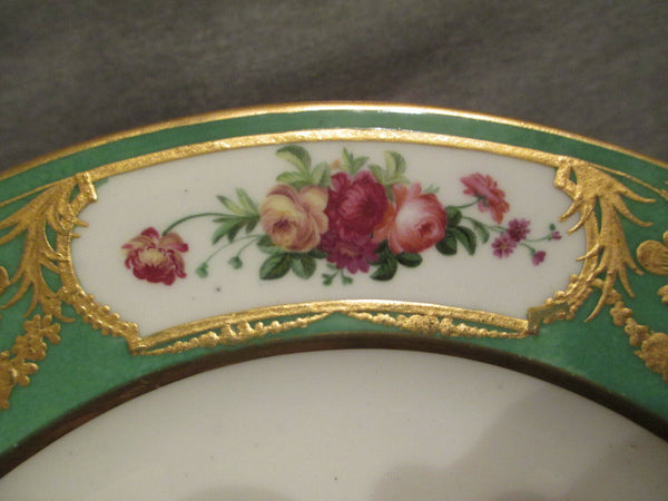 Sevres Porcelain, Porcelaine, Porzellan Dinner Plate. 1770's