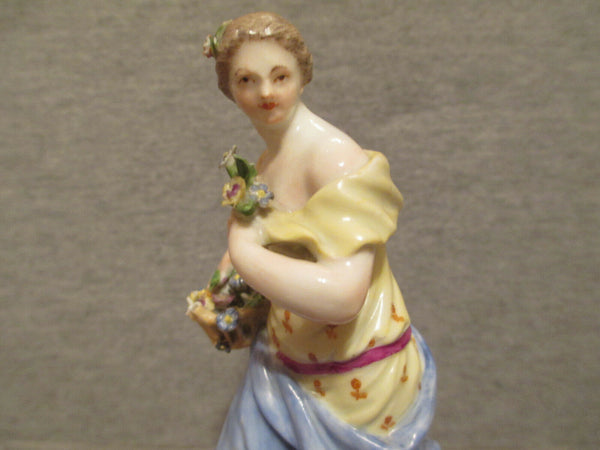 Meissen Porcelain, Emblematic of Spring Figurine 18th C