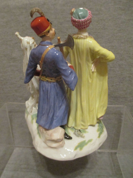 Meissen Turkish Royals with Guard.