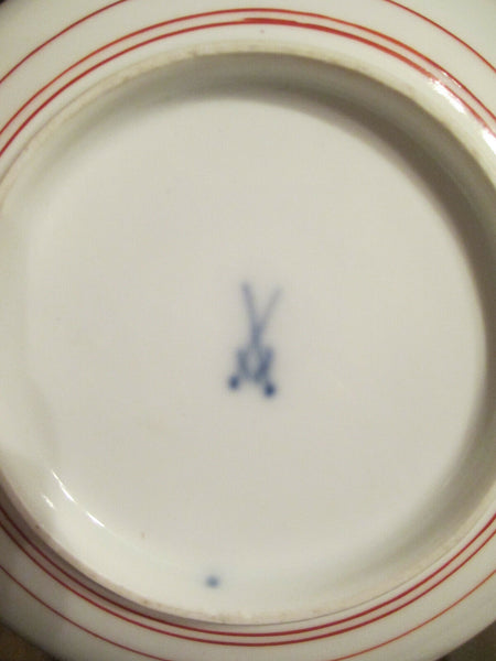 Meissen Tischenmuster Saucer, 1735