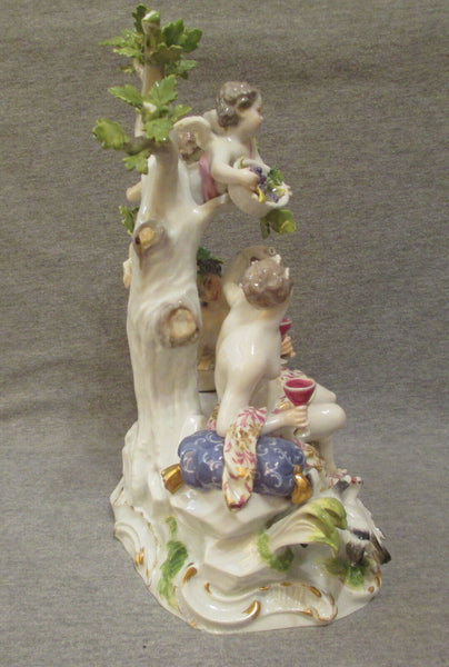 Figurine du groupe Meissen Baccanallain, 1ère classe