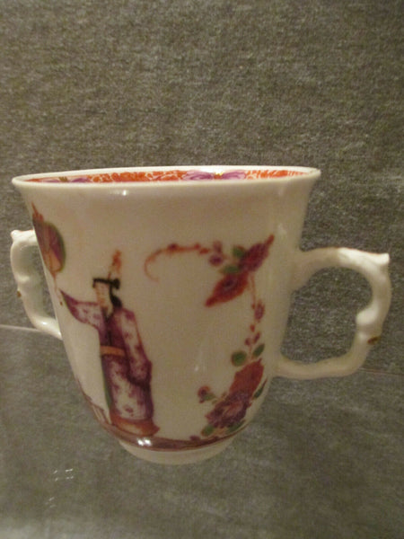 Meissen Twin Handled J.E. Stadler Cup  1730-35