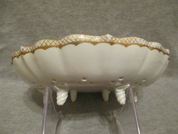 Meissen Vegetable Strainer 1700's Very Rare.