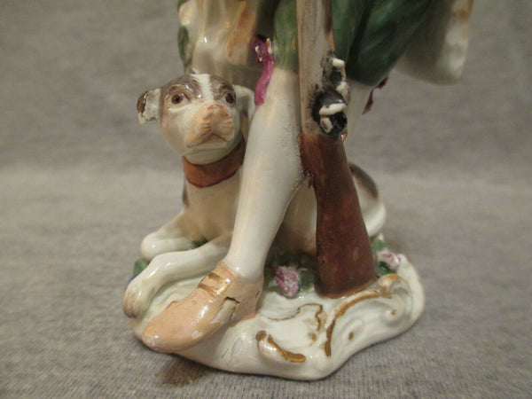 Meissen Porcelain, Hunter Figurine 18th C