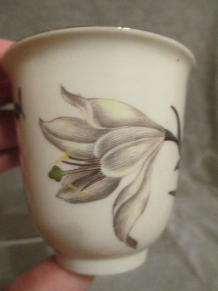 Meissen Porcelain Woodcut Flower Beaker 1st Class, 1740