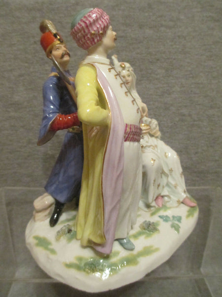 Meissen Turkish Royals with Guard.