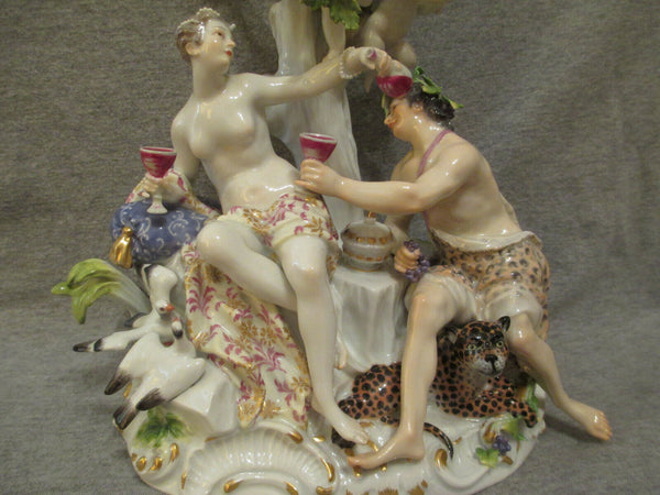 Figurine du groupe Meissen Baccanallain, 1ère classe